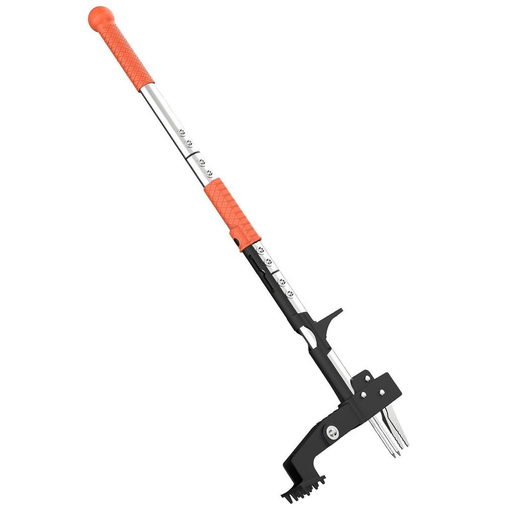 Unkrautentferner Werkzeug Gartenarbeit Stehender Unkrautstecher Auszieher mit Ergonomischem 39.37in Langem Griff 4 Hoch