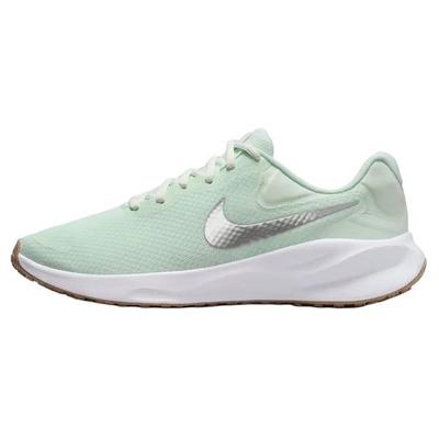 Revolution 7 Barely Green Metallic Silver Damen-Sneakers Weiß Platinum-Tönung FB2208-303