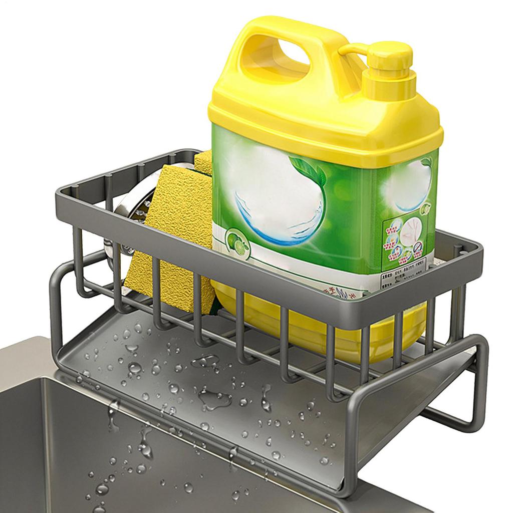 Kitchen Sponge Holder Plastic Sink Drain Rack Quick Drainage Waterproof Rack Gadgets Organizer Bathroom Storage Accessories