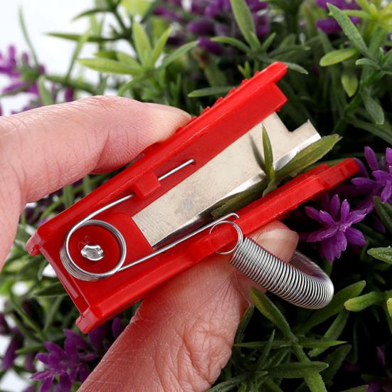 3/5/10 buc. Cuțit de grădinărit cu degetul mare Culegător de fructe Cuțit de grădină din oțel inoxidabil pentru degete Instrument de tăiat frunze pentru fructe, legume, flori