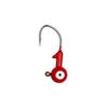 5g L-Shaped Jig Head Hook with Double Eyelet Lead Hook for Fishing Durable Sharp Pointed Hook Suitable for Various Fishing Techniques