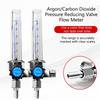 Argon CO2 Regulator Flowmeter Featuring Clear Tube For Clear Gas Flow Monitoring And Antislip Connection