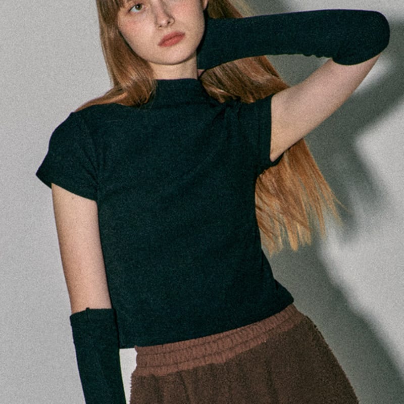 

QUAFE КОМПЛЕКТ ТЕПЛЫХ ВЯЗАНЫХ ГЕТР С ВЫСОКИМ ВОРОТНИКОМ_ЧЕРНЫЙ FREE