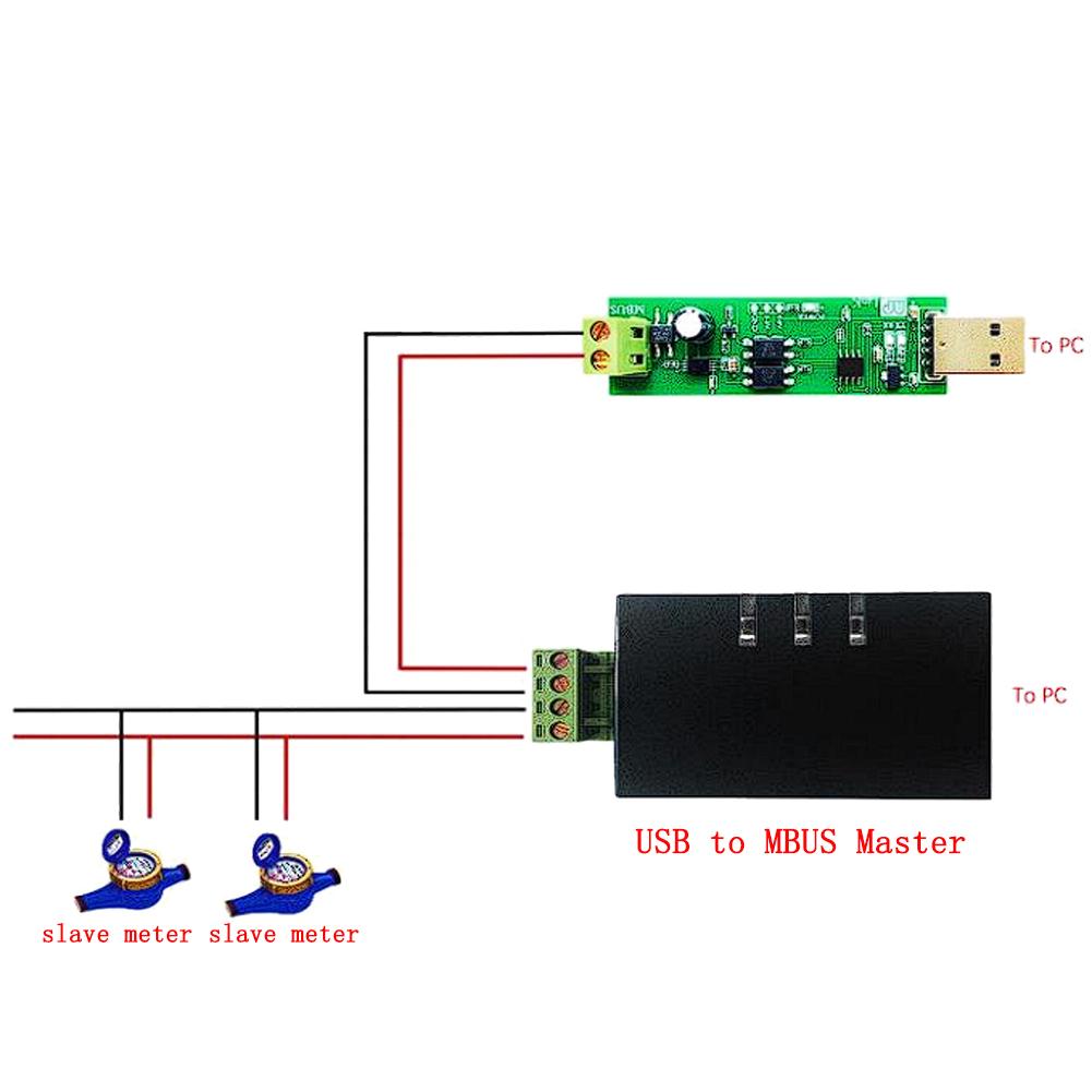 For Smart Control/Meter USB To M-Bus Master/Slave Converter Communication Module Industrial Grade USB-M-Bus Master/Slave Module