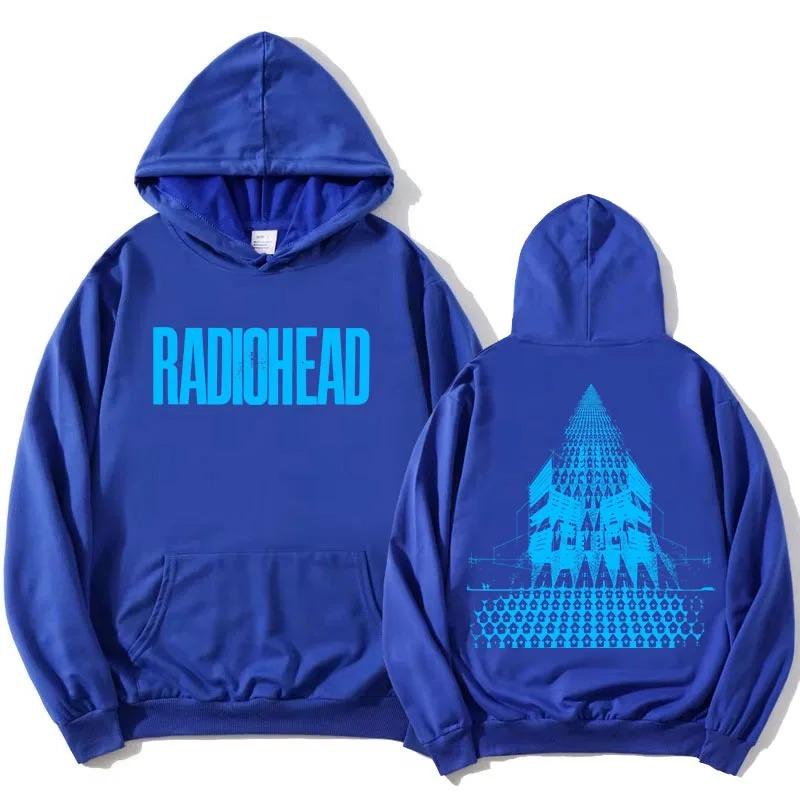 Radiohead Grafische Hoodies Mannen Vrouwen Fleece Warm Streetwear Oversized Sweatshirt Hip Hop Harajuku Pullover Trainingspak Vrouwelijke Mannen Kleding