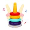 Stackable Stacking Rings Babies Toy Sensory Stacking Plugging Toy  Develop Cognition Ability