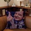 Funny Mr Bean Anime Pillow Cover For Bedroom Room And Living Room Sofa Decorative Cushion Cover