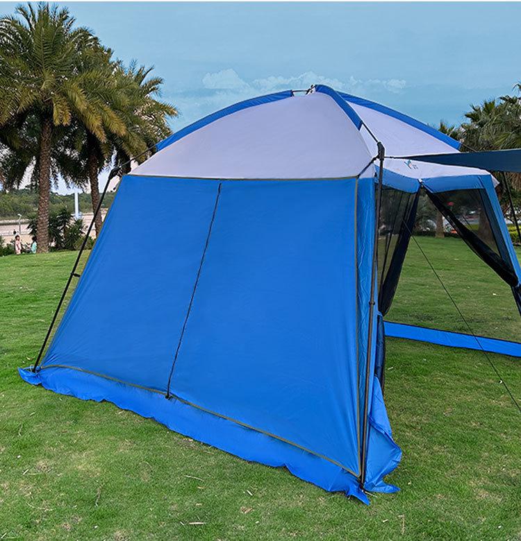 Outdoor Pergola Mesh Tent Sunshade / Camping Windbreak / Beach Sunshade Panel / Oxford Single Layer Curtain