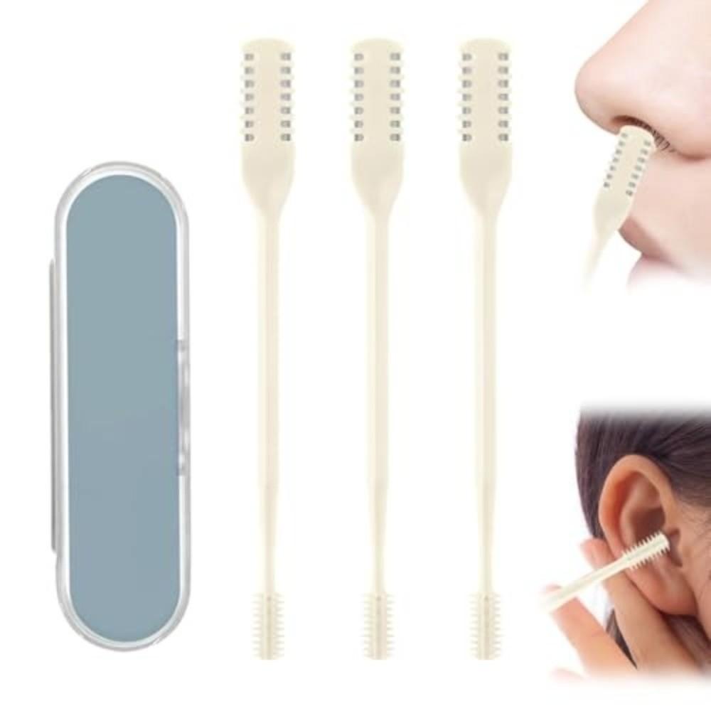 360° Rotation Nose Hair Trimmer Double Sided Nose Hair Trimming Grooming Tool
