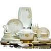 42-Piece Bone China Dinnerware Set - Water Fairy Design