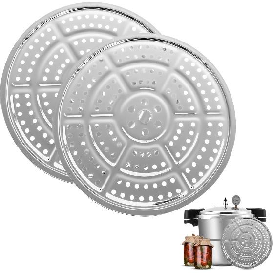 Gadget Beyond Stainless Steel Canning Rack for Pressure Canner & Cooker - Compatible with Presto, All n & More, 11-Inch 2 Pack