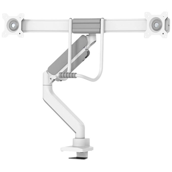 Neomounts DS75-450WH2 X2 Support De Table Pour Écran 43,2 Cm (17) - 81,3 Cm (32) Blanc Réglable En Hauteur, Inclinabl