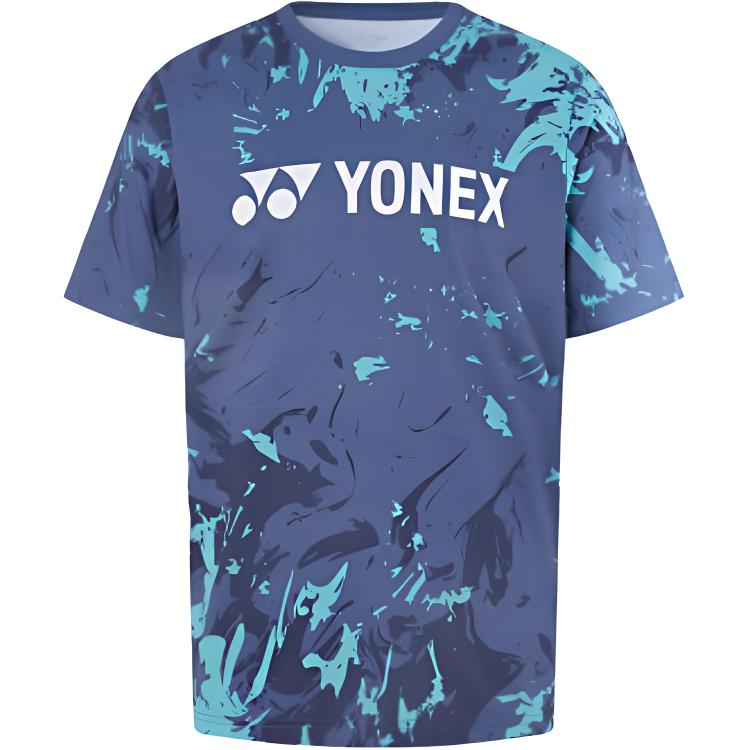 YONEX T-Shirts Men`s Crew Neck Moderate