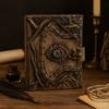 Leather Evil Eye Journal 17x12.5cm, 160 Pages