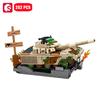Non-Toxic Sembo Military Series Main Battled Tank Assemblage Building Blocks Moc Chariot Model Bricks Ornaments Car Toys Diy Birthday Gift