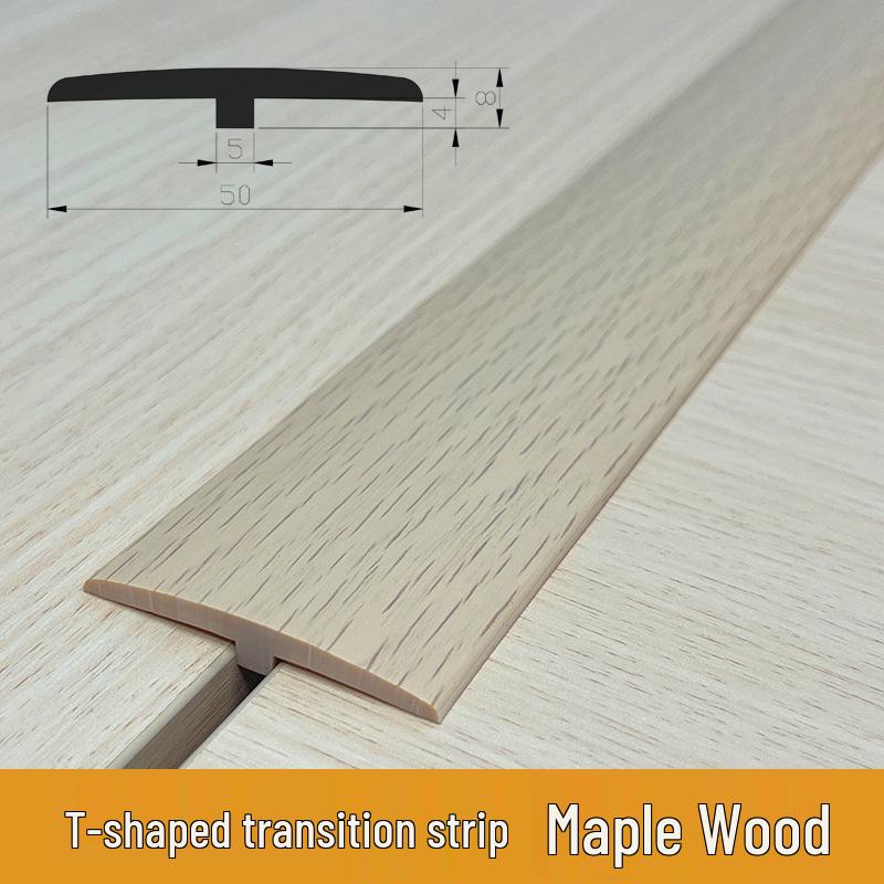 Threshold Strip, Flat Buckle: Wood Floor Finishing & Seam Edge Decorative, Glue-Free, Self-Adhesive Separator for Doorways.