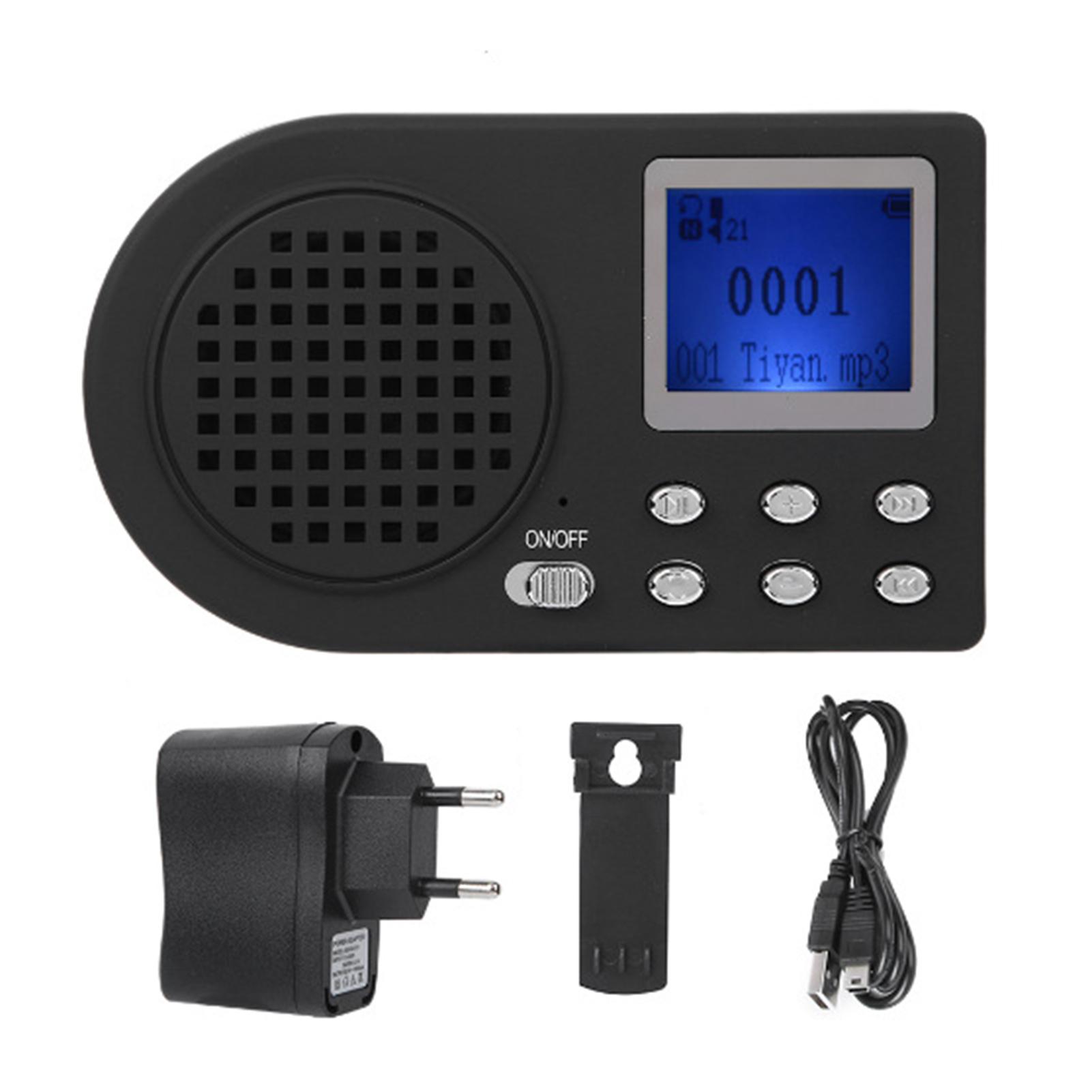 

Имитация щебетания птиц, усилитель щебетания птиц на открытом воздухе с беспроводным пультом дистанционного управления, 110 звуков животных в формате MP3 Without Remote Control