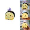 Cute Bee Plush Toy Pendant With Premium Velvet Fabric For Keys And Backpack