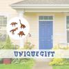 4Pcs Metal Rust Dinosaur Garden Stake Outdoor Garden Decor Ornament For Yard & Lawn Perfect Gift For Dinosaur Enthusiasts