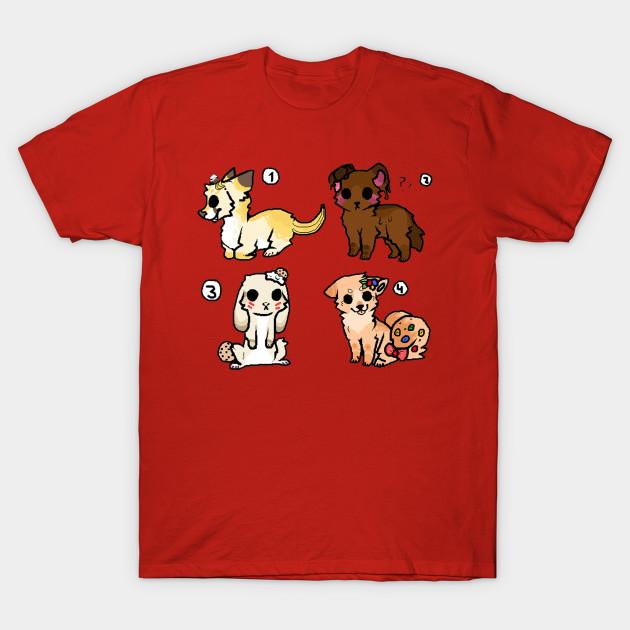 New Fashion Men T Shirt Cutie Dogs Group Print Short Sleeve Tops Tees Casual