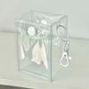 Cute Transparent Baby Doll Storage Bag Pendant Display Bag Pvc Key Chain Dustproof Storage Display Bag