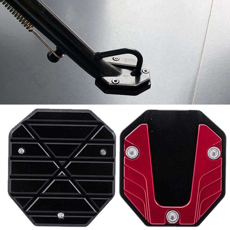Extensie Suport Lateral Motocicletă Bicicletă din Aliaj de Aluminiu Suport Picior Lateral Extensie Picior Pad Picior Cu Suport Șurubelniță Placă Accesorii Motocicletă