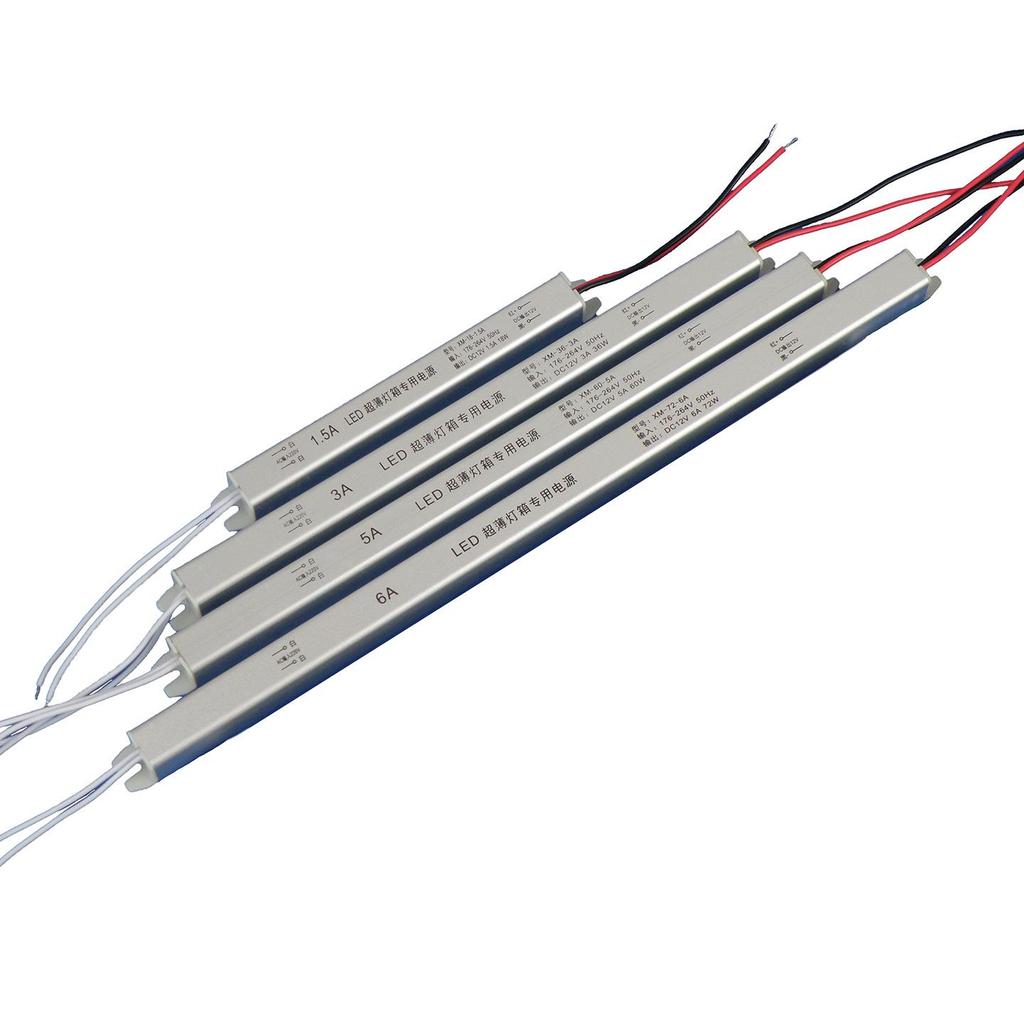 12V Ultra Slim LED Power Supply for Strip Lights