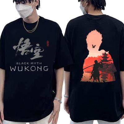 New Game Black Myth: Wukong Graphic Print Shirt Tees Summer T-shirt Short Sleeve Women Men Fashion Personality Casual Tops