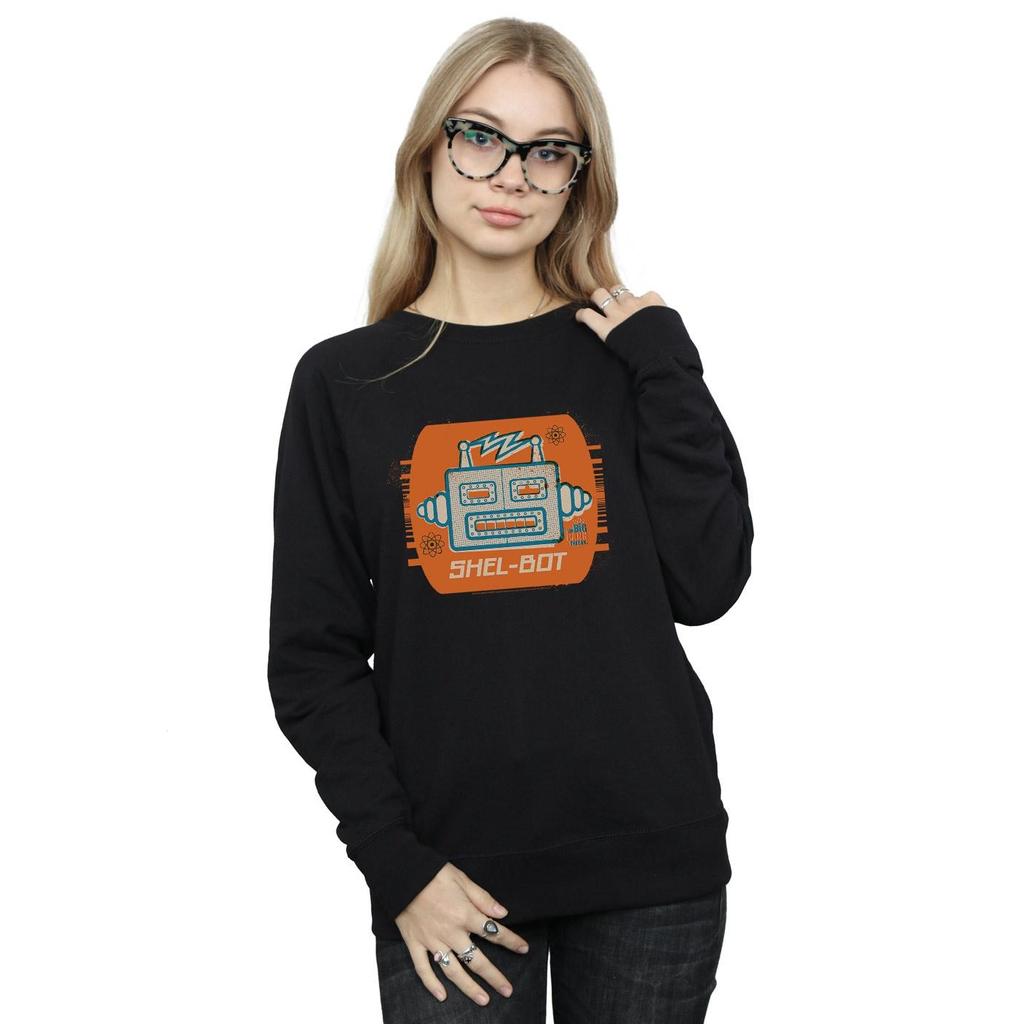 The Big Bang Theory Womens/Ladies Shel-Bot Icon Sweatshirt