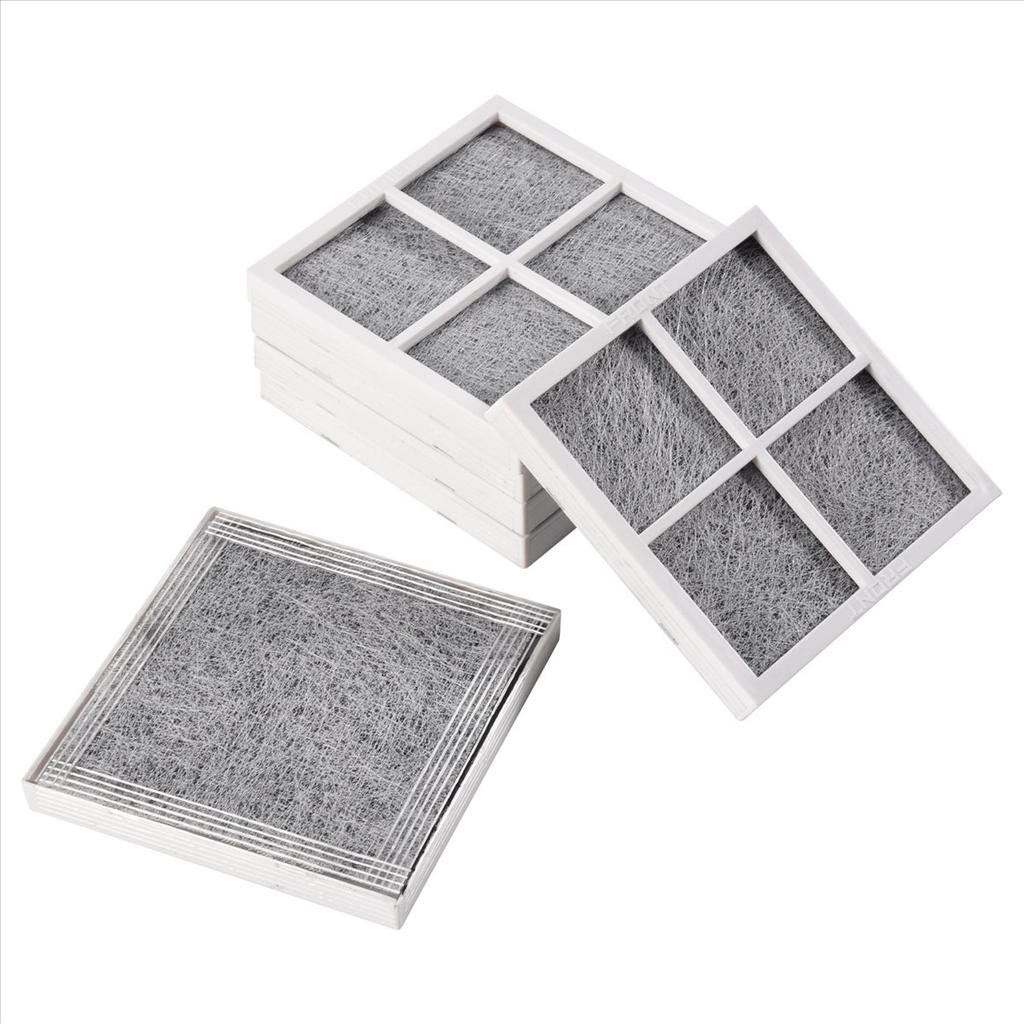 BHBL 6 Pcs Replacement Air Filter for LT120F Elite 469918 Refrigerator Adq73214402, Adq73214404