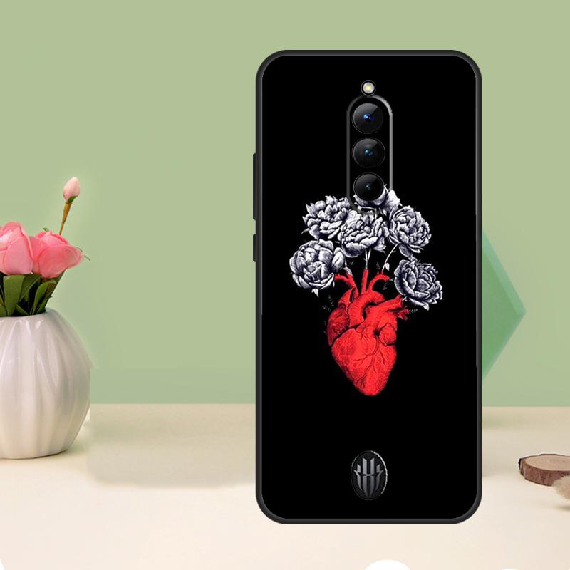 PNL QLF Rapper Singer Case For Nubia Red Magic 10 8 9 Pro Plus 6 7 6S 7S Pro 6R 5G RedMagic 8S 9S Pro Plus Cover