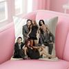 Band R-Rbd R-Rebelde Pillow Case Natural Linen Organic Fabric Double-Sided Printing Sofa Home Decor Gift Cushion Cover