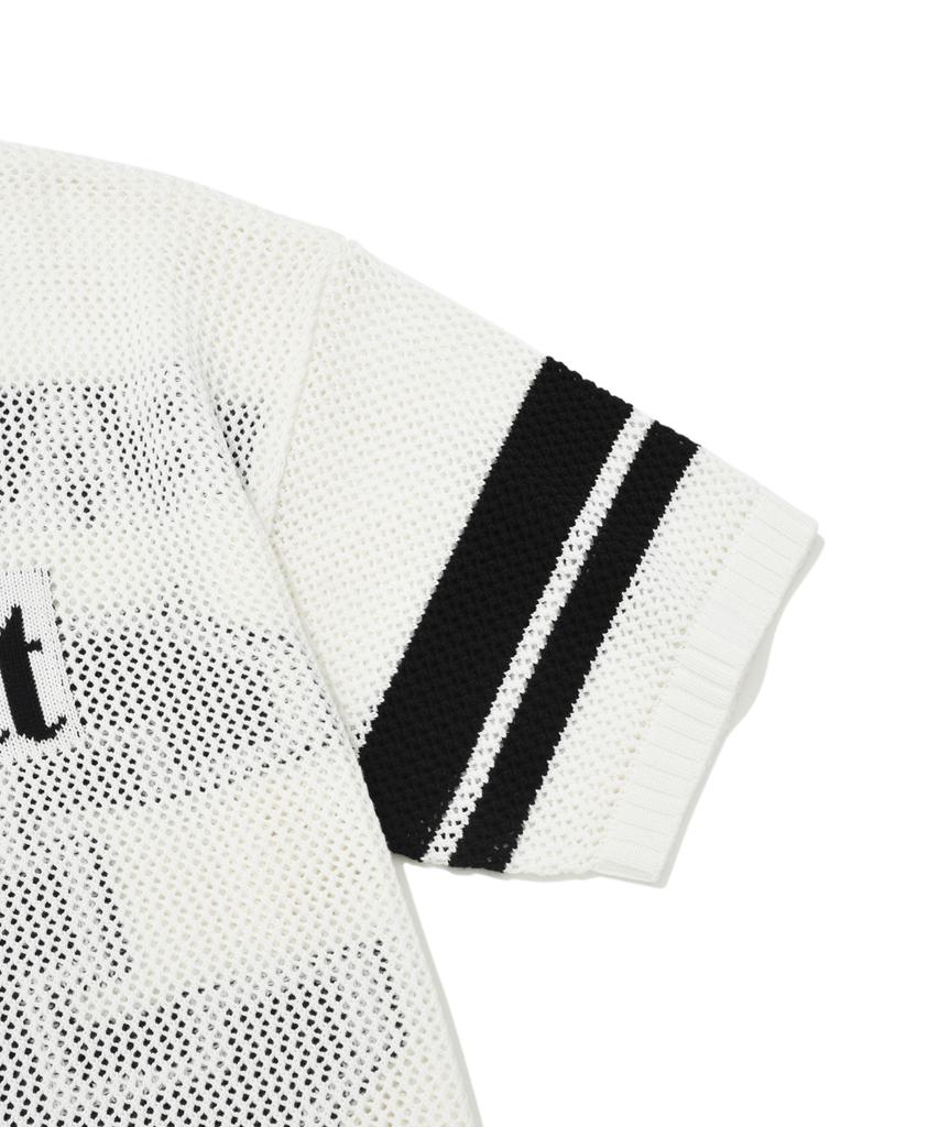 FALLETT Sports Club Football Knit White