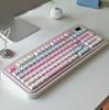 MAIMOOO Encounter Tastenkappen Pink Blau Mechanische Tastatur Tastenkappen CHERRY PBT Thermosublimation Magnetschalter Geeignet