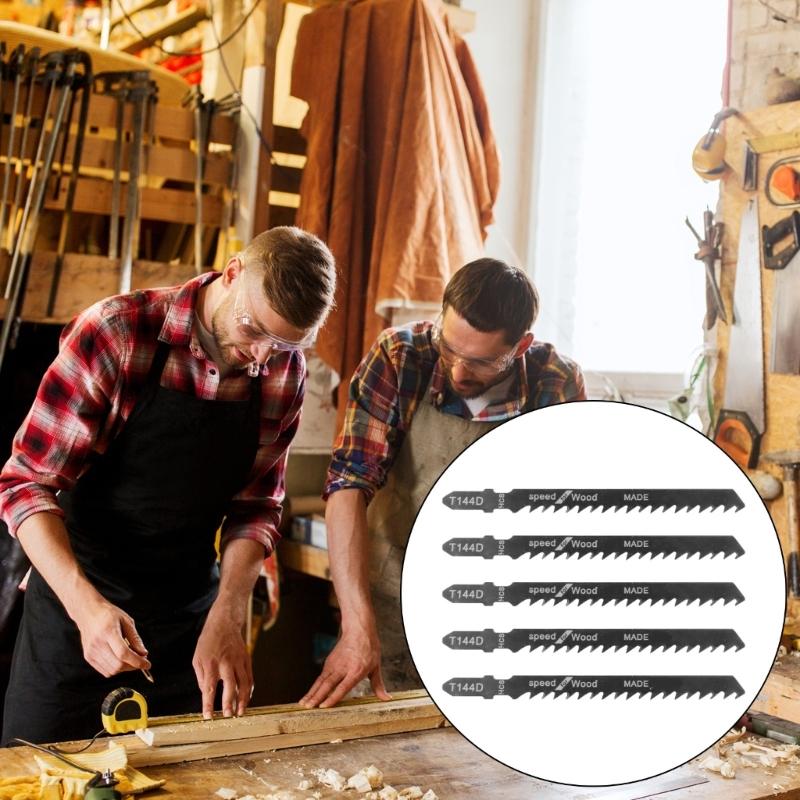 T Shank Jigsaws Cutter Tool Set Suitable for Cutting Wood Plastic Aluminum Metal and More Diverse Material Applications