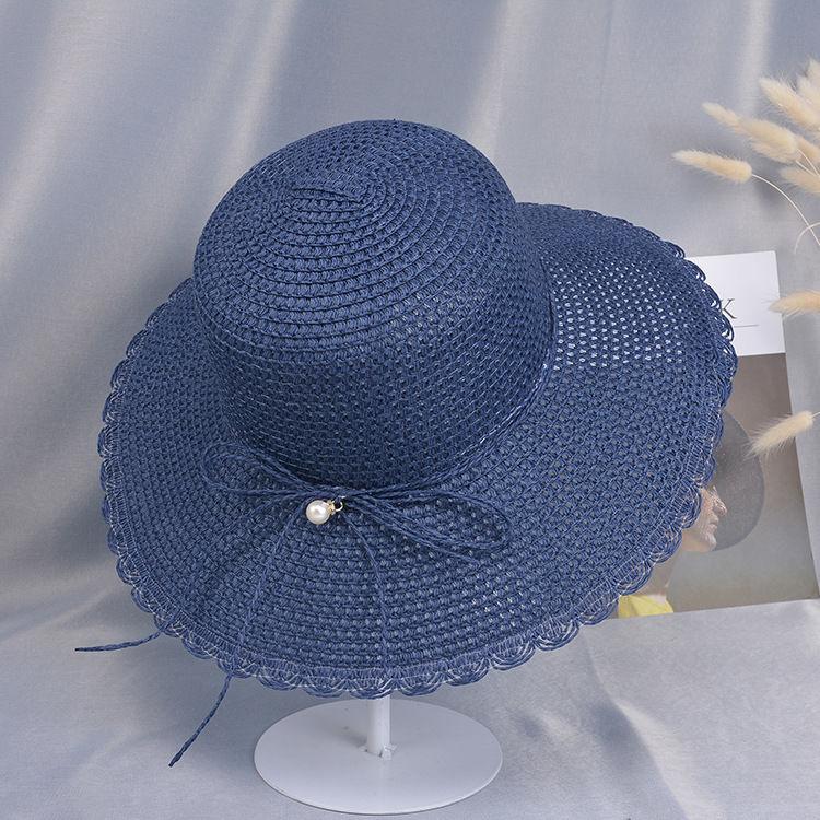 Summer Women's Sunshade Hat Tourist Beach UV Protective Beach Hat Outdoor Foldable Hat