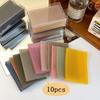 Women Wash Face Makeup Velcro Patch Hair Accessories Styling Tools 10Pcs Solid Color Bangs Magic Paste Posts Hair Sticker Clip