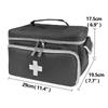 Travel First Aid Kit Bag for Home Medical Carry Bag Multifunctional Storage Organizer Layered Medicine Boxes Medicine Cabinet