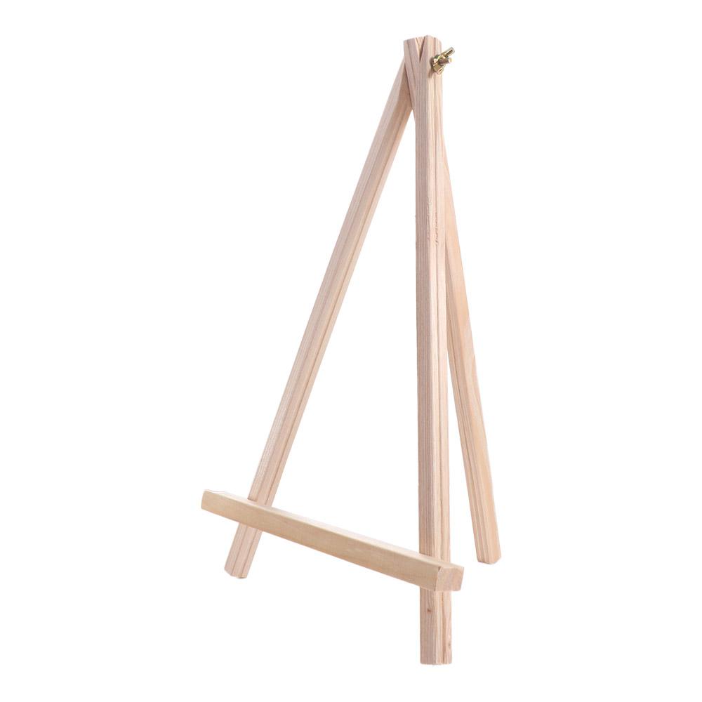 Stand Painting & Sketch Wood Mini Easel Foldable Small Triangle Display Stand Portable Desk Stand Tripod Student