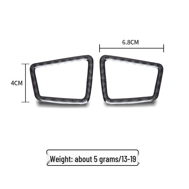 Ford Explorer Carbon Fiber Dashboard Air Vent Trim Accessory