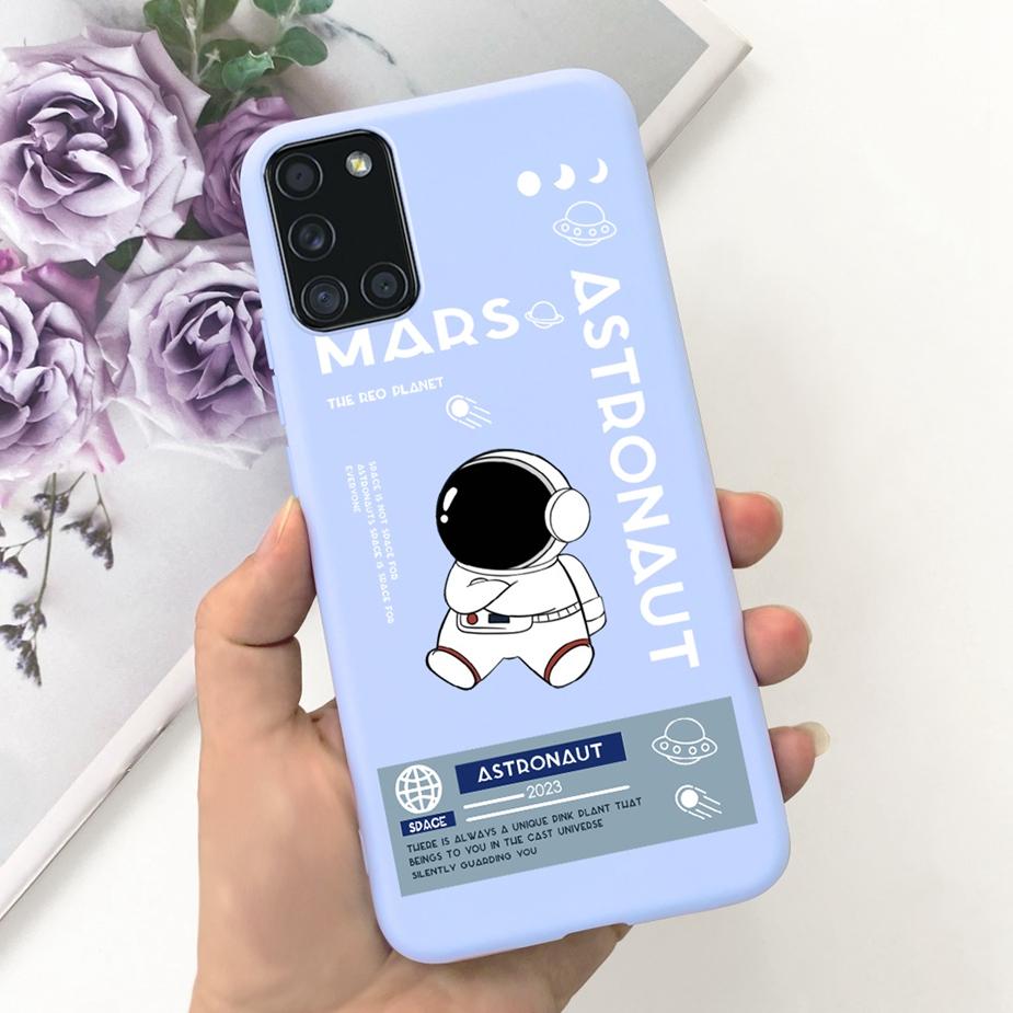 For Samsung Galaxy A51 A71 Case A515F A715F Cute Fashion Cartoon Painted Phone Case For Samsung A51 A 31 41 71 Soft Cover Bumper