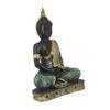 Statua di Buddha (6 cm x 15 cm x 24 cm, Verde)