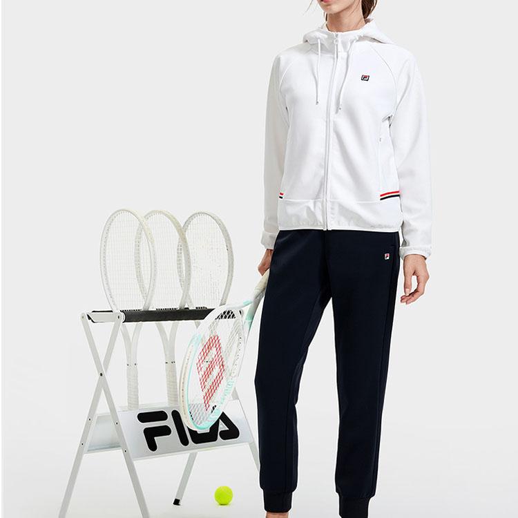 New FILA Jackets Women's White A11W313502F-WT