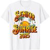 Senior Sunrise 2025 High School 12th Twelfth Grade T-Shirt