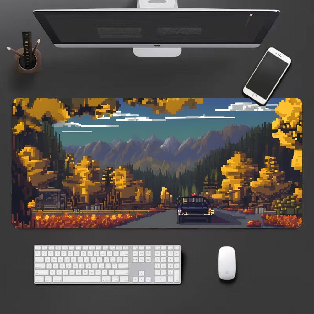 Pixelstyle Космический пейзаж Коврик для мыши Милый HD-коврик для мыши Расширенный игровой коврик для клавиатуры Большой коврик для мыши x см XXL Игровой коврик для мыши 800x300x2mm