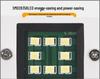 Dual Color Solar LED Garden Pillar Light for Courtyard and Fence