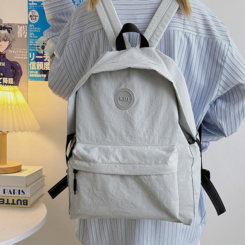 Large-capacity schoolbag New simple student schoolbag Lightweight and versatile leisure travel backpack