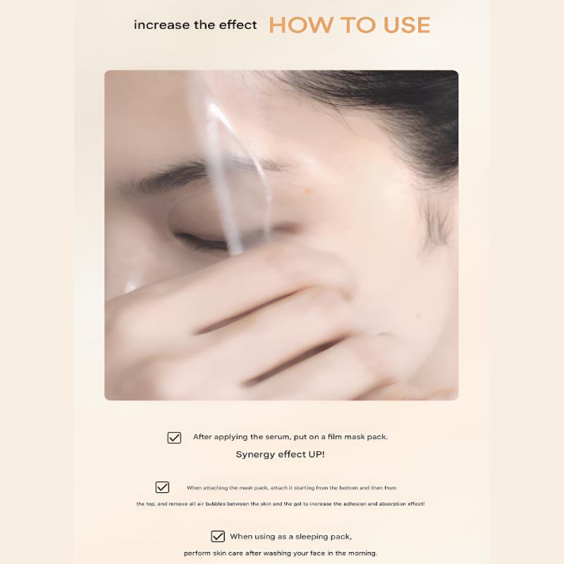 ABIB Glow Kollagen Maske Glutathion Film (4 Blatt)