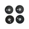 MERIGLARE 4 Pieces Diaphragm Washer, Solenoid Valve Water Inlet Seal Ring Gasket, Sealing Sheet Fittings for Washing Machine, Solenoid Valve Repair