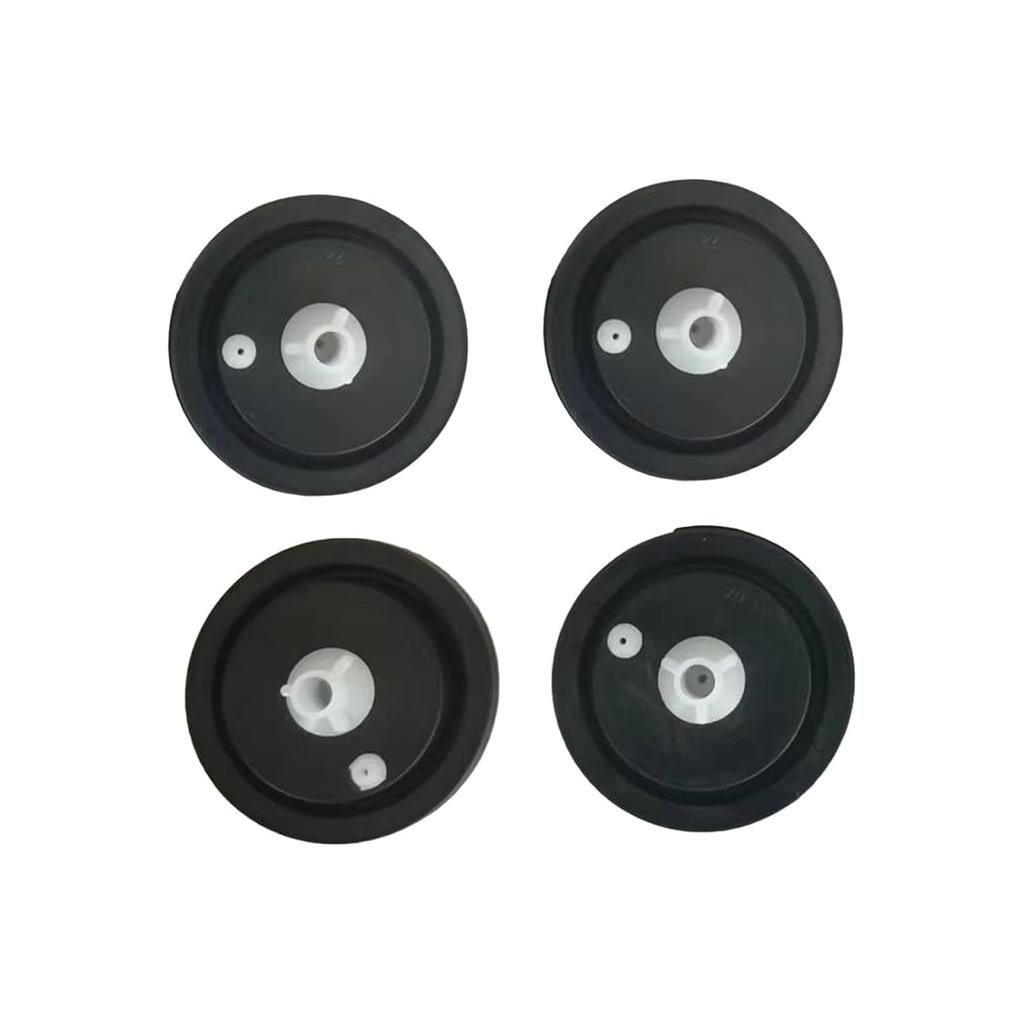 MERIGLARE 4 Pieces Diaphragm Washer, Solenoid Valve Water Inlet Seal Ring Gasket, Sealing Sheet Fittings for Washing Machine, Solenoid Valve Repair